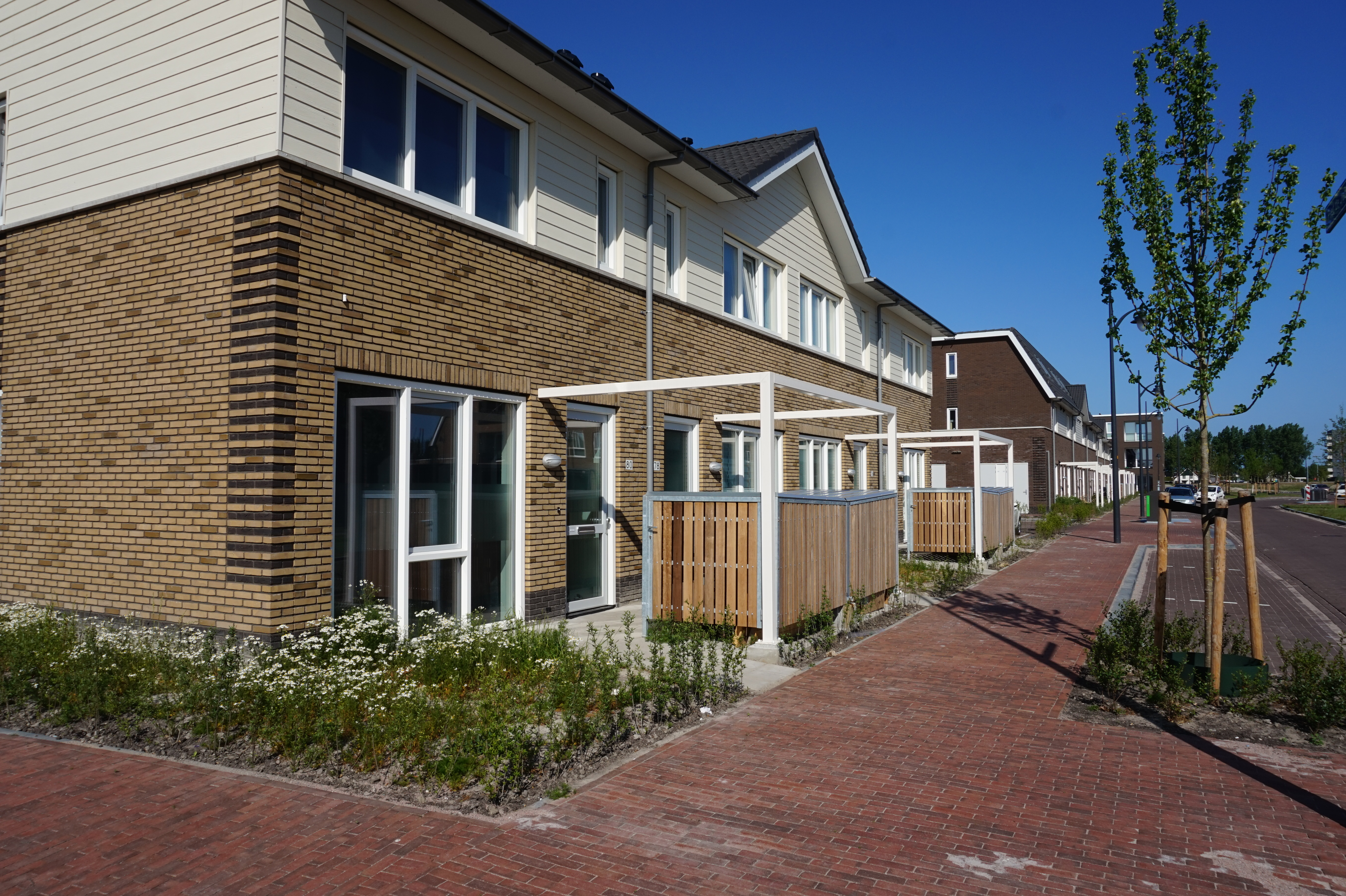 Fietskluizen in circulaire woonwijk